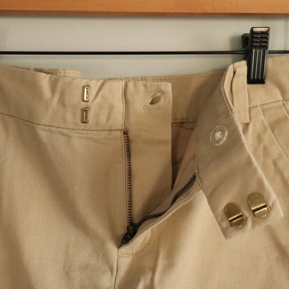 Tommy Hilfiger Women's Tan 10 Casual Pocket Mini Skirt - Picture 4 of 12